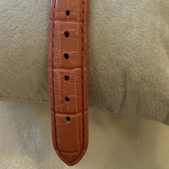 Honora Pink Leather & Pearl Bracelet – Genuine Leather, Silver Accents - EUC - Picture 8 of 13